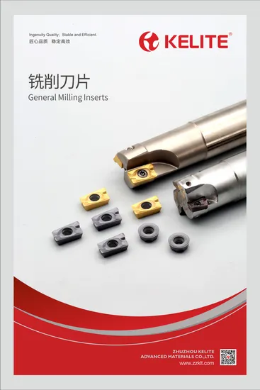 CNC Lathe CVD/PVD Coating Cemented Carbide Face Milling Tool for Metal Machining